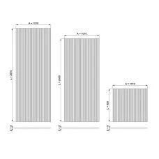 slatted panel pan-001 decorative panel made of slats for kitchen and furniture fronts