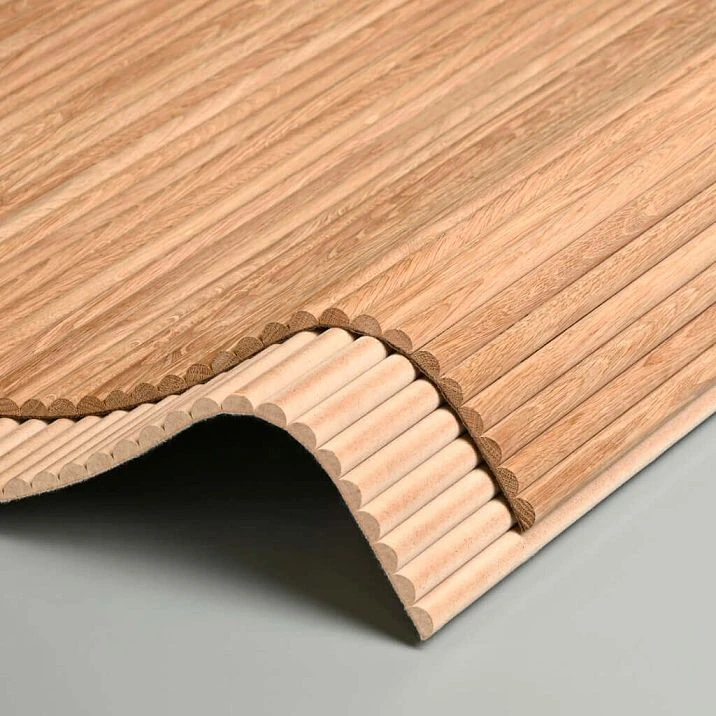 slatted panel pan-001 slatted panel for cafe counter decorative front finish for reception