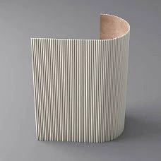 Slatted panel PAN-005 made of MDF for painting