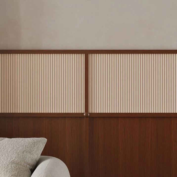 Slat panel PAN-005 in a modern style for interior decor.