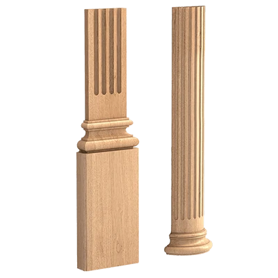 Pilasters, Columns