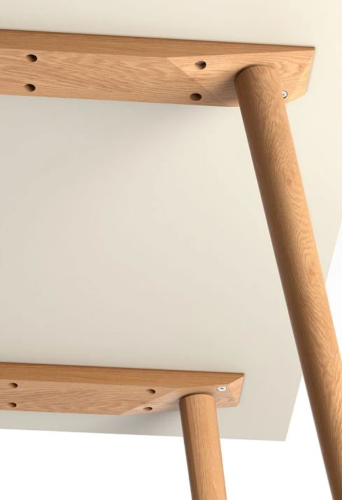 Aesthetic wooden mounting plate