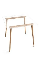 Mounting plate for furniture structures