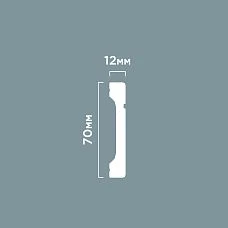 B70V1L baseboard from HI WOOD polystyrene, 70 mm height &mdash; drawing