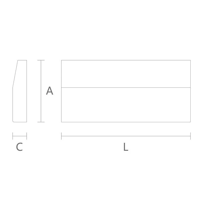 Baseboard PLT-007 drawing