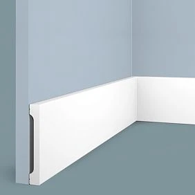 Baseboard B110V1 polystyrene HIWOOD 110mm x 16mm x 2.0m.