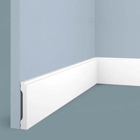 Baseboard B90V2 polystyrene HIWOOD 90mm x 14mm x 2.0m.
