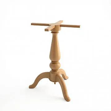 STL-023 Base made of solid wood on three legs