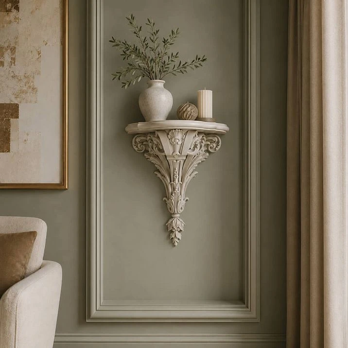 Versailles shelf 009-002 in a classic interior