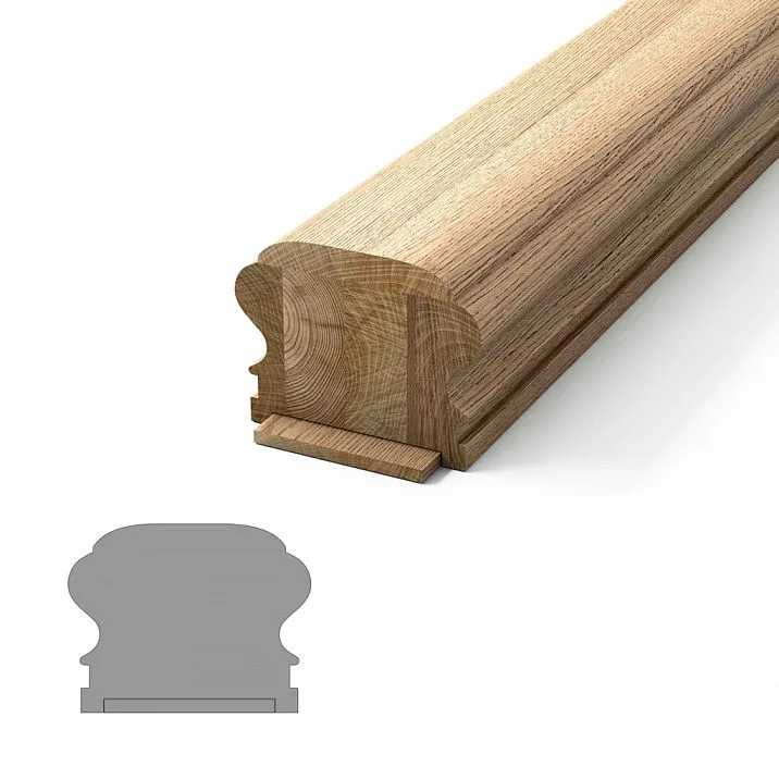 PR-001 stair handrail &mdash; perfect combination of strength and aesthetics on the staircase