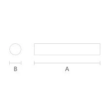 Stair handrail PR-004 drawing