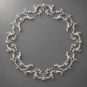 Ceiling rosette CRPU-068