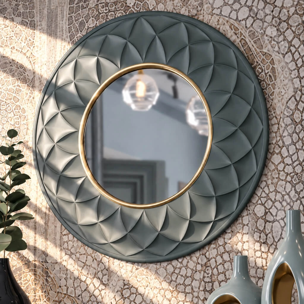 Modern interior with carved frame RM-042