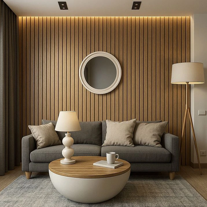 Wooden plank RK-002 in modern interior