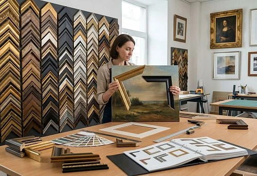 Picture Molding: How to Choose a Profile, Baguette, and Frame for Framing