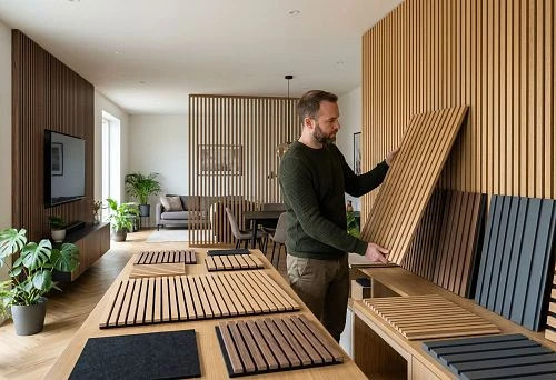 Wall panel made of slats for the wall: choosing a ready-made solution by color, format, and material