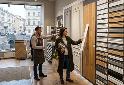 Buy floor skirting in St. Petersburg &mdash; selection of floor skirting for interiors