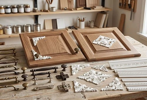 Fittings and Polyurethane Decor for Furniture Facades