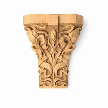 Carved Capital KL-053. Capitals. Image 317786