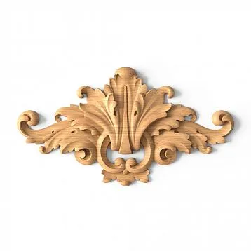 Wooden carved decor to create an atmosphere of luxury and elegance