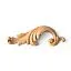 Wooden decor N-014L (A=140 B=48 C=15 mm) (Oak, Prestige)