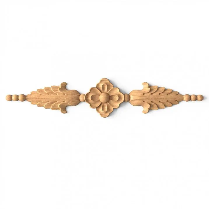 Wooden Decor with Flowers - Insert N-071