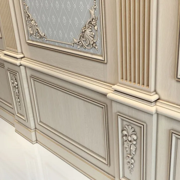 Carved Inlay N-081 Wall Photo with Decoration