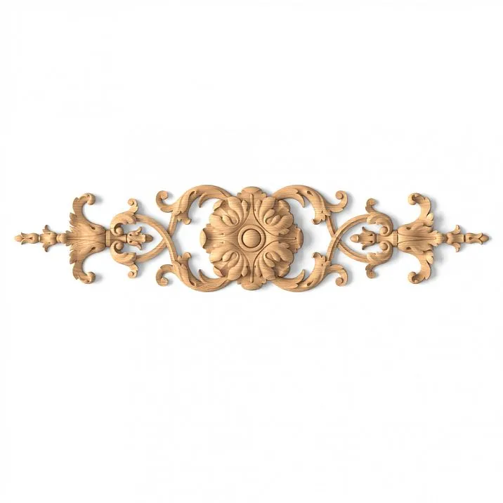 Artistic carved appliqu&eacute; N-106