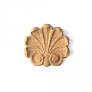 Wooden N-110 Inlay with Luxurious Carved Baroque Style Decoration