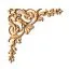 Wooden Decor N-135.1 (A=280 B=280 C=12 L=381 mm) (Oak, Prestige)