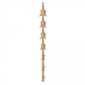 Carved appliqu&eacute; N-171 as decorative element for ceiling and wall decoration
