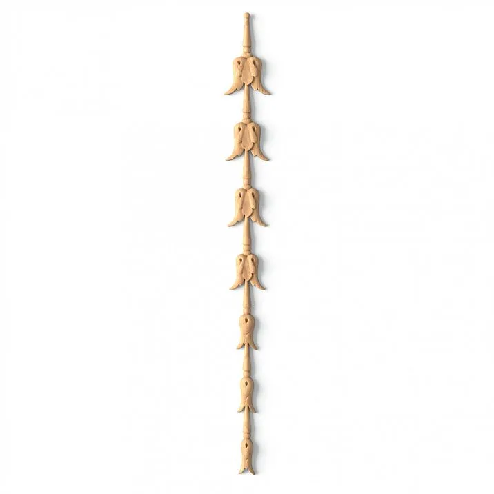 Carved appliqu&eacute; N-171 as decorative element for ceiling and wall decoration