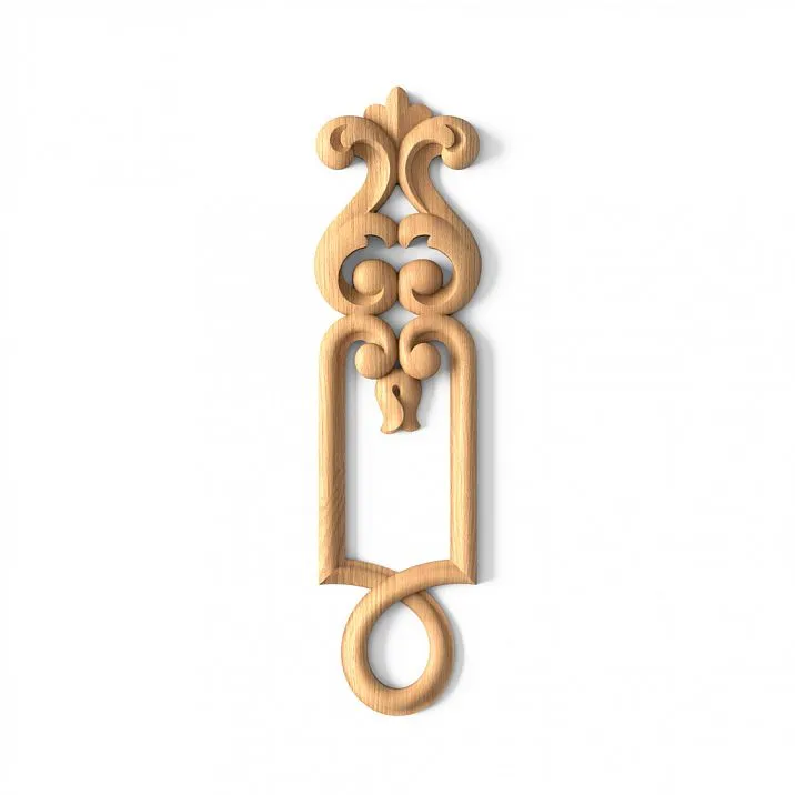 Decorative carved insert N-211 from wood drawing