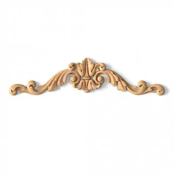 Wooden inlay with carved pattern, suitable for any style and interior