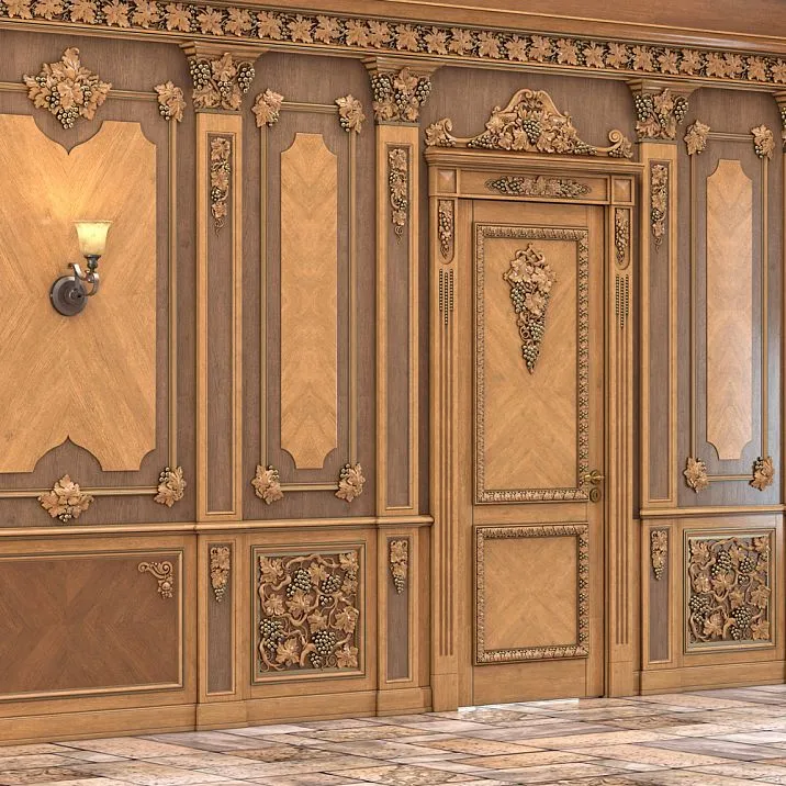 Decorative wooden element N-258-1R