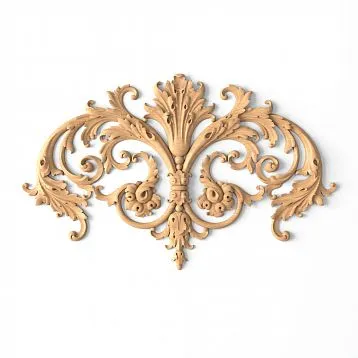Carved appliqu&eacute; N-276 &mdash; wooden decor for furniture, doors, walls, and ceilings