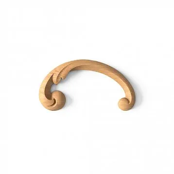 Carved wooden inlay N-288L in romantic style