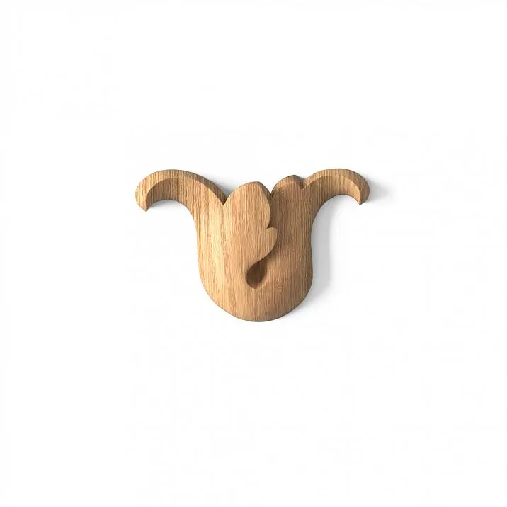 Wooden carved inlay N-311 for home and furniture decor