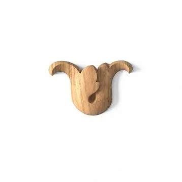 Wooden carved inlay N-311 for home and furniture decor
