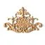 Wooden decor N-361 (A=550 B=372 C=35 mm) (Beech, Prestige)