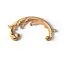 Wooden Decor N-373L (A=129 B=65 C=10 mm) (Beech, Prestige)