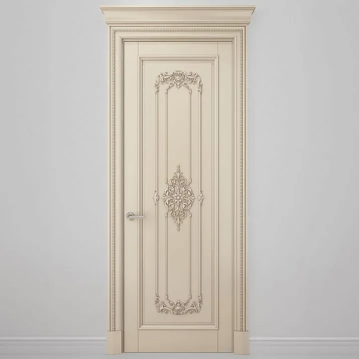 Carved applique N-407 for interior doors photo