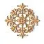 Wooden decor N-421 (A=405 B=405 C=21 mm) (Oak, Prestige)