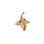 Wooden decor N-470R (A=80 B=60 C=8 mm) (Beech, Prestige)