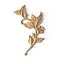 Wooden decor N-471R (A=135 B=85 C=8 mm) (Beech, Prestige)