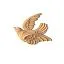 Wooden decor N-476R (A=115 B=95 C=17 mm) (Beech, Prestige)
