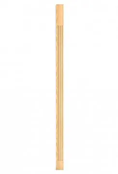 Carved pilaster PLM-016.1 made of oak in interior design