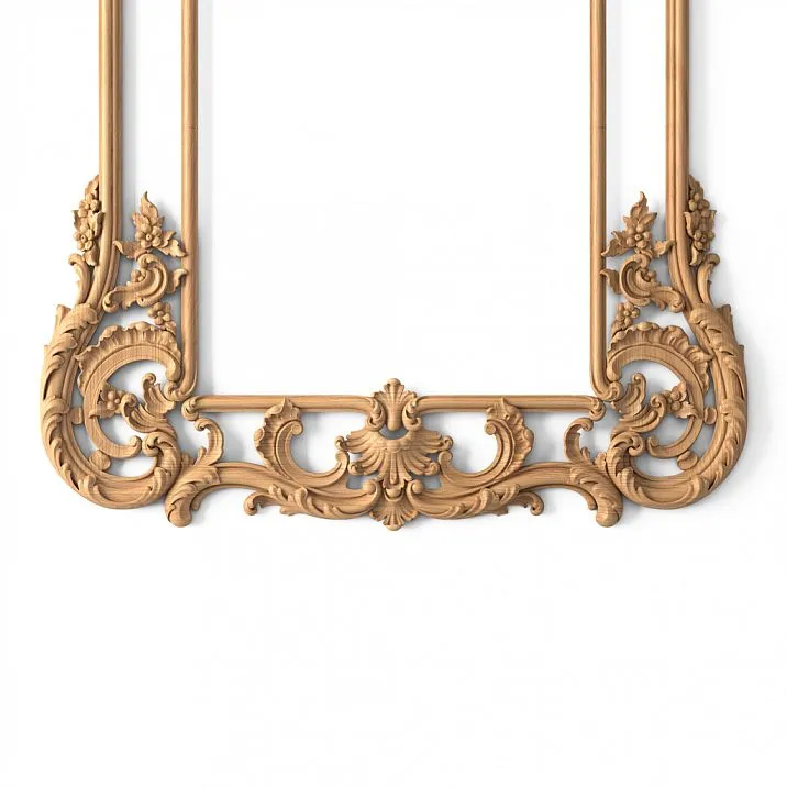 Carved RM-048 frame for decorative mirror
