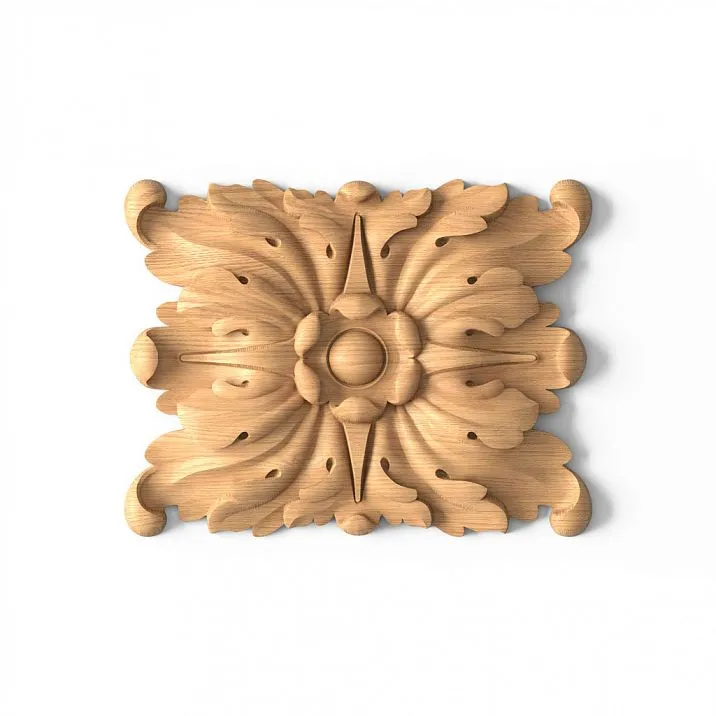 Carved Rose Socket R-028