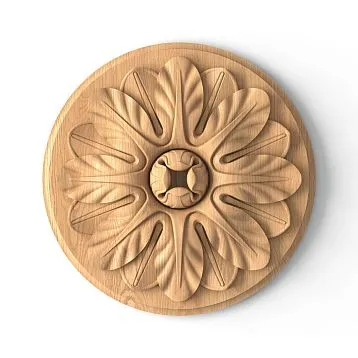 Wooden rose R-041